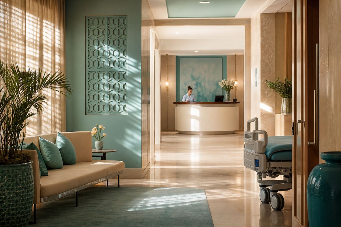 CHIFA, calm clinic corridor for medical tourism