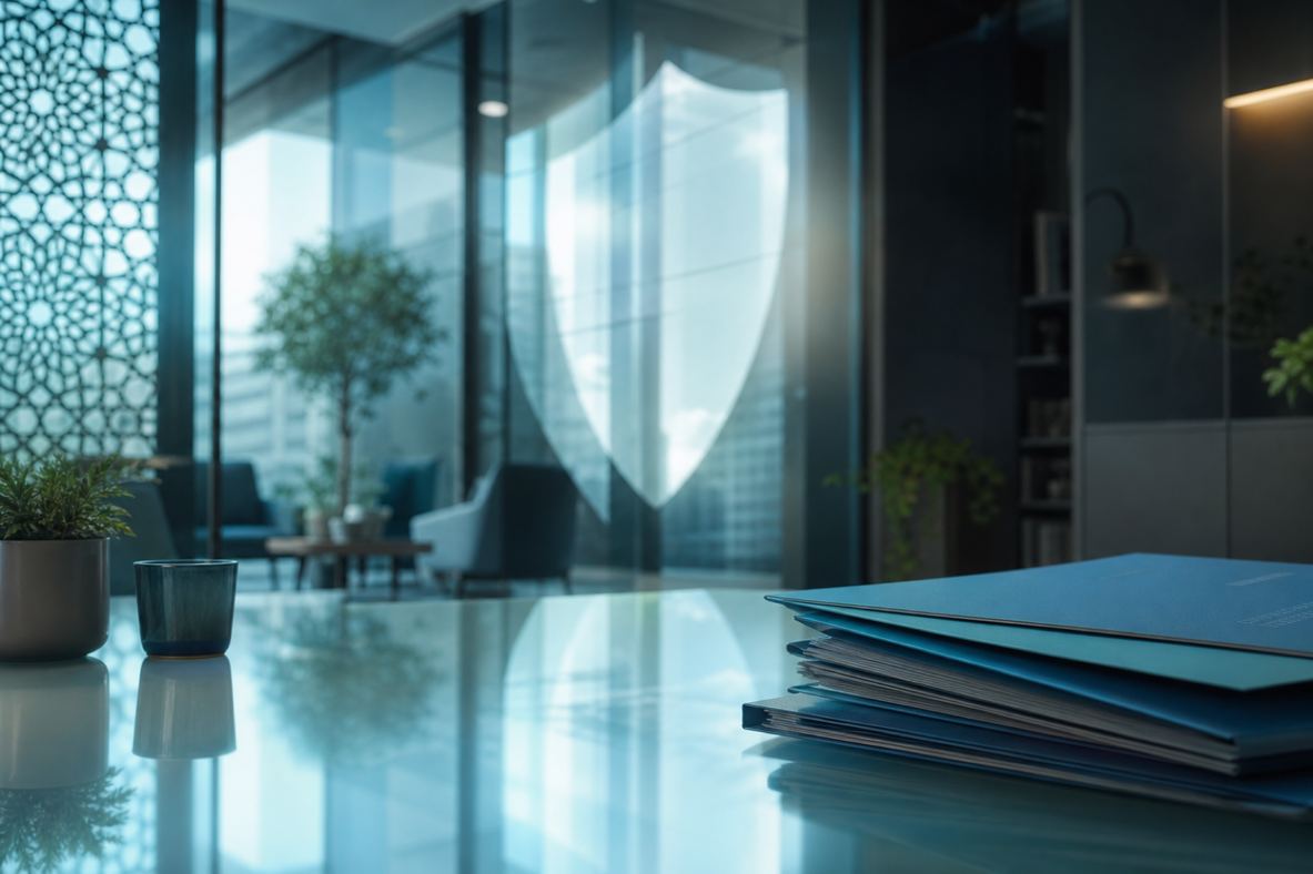 TRUSTCOVER, soft corporate insurance atmosphere